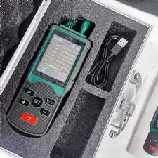 Eight channel dust particle counter